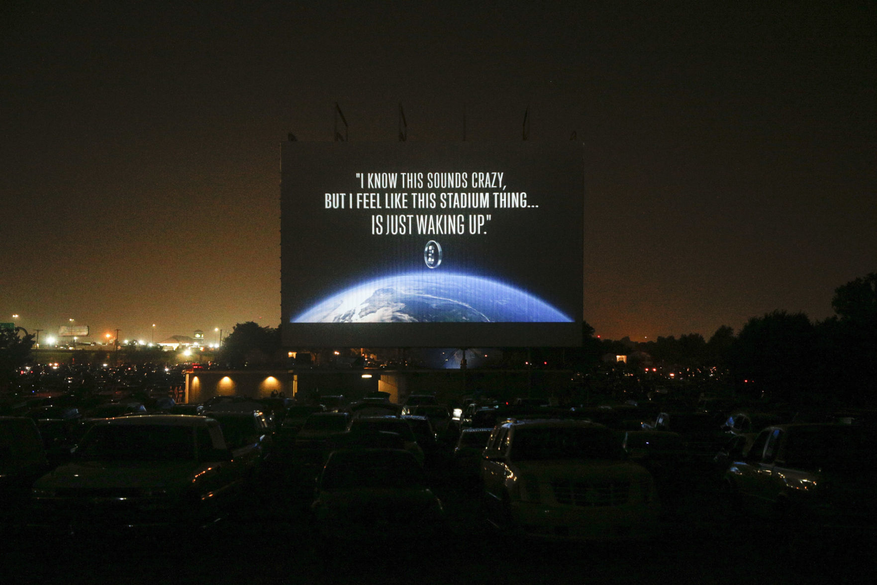 Garth Brook Drive-In Concert